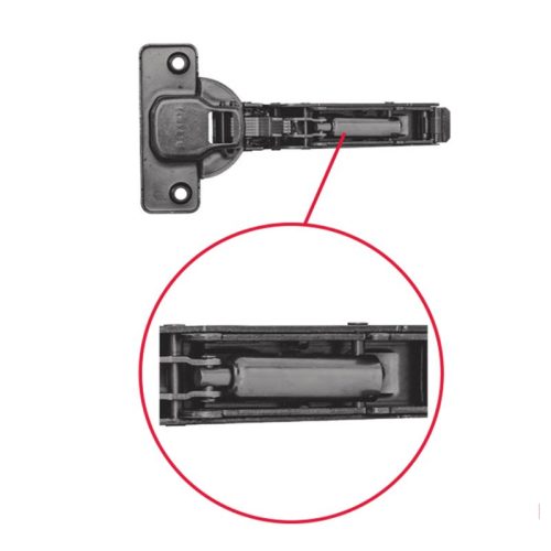 Ảnh Bản Lề Trùm Nửa Metalla SM 165º Hafele 315.28.751