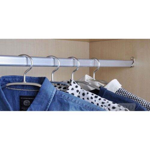 Bas đỡ thanh nhôm móc áo Hafele 803.33.757 5 Ảnh bas đỡ thanh nhôm móc áo Hafele 803.33.757