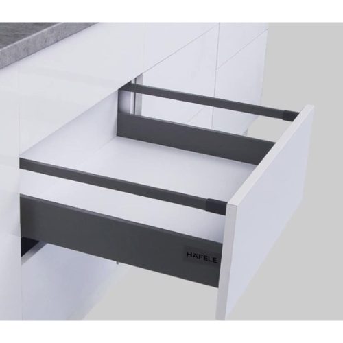 Ray Hộp Alto-S Giảm Chấn H80mm Hafele 552.55.318 7 Ảnh Ray Hộp Alto-S Giảm Chấn H80mm Hafele 552.55.318