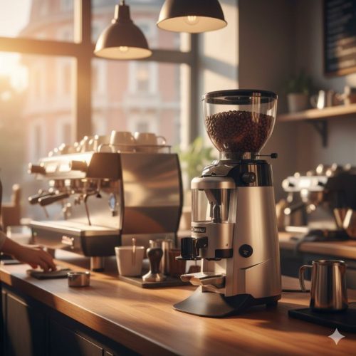 Ảnh thực tế Máy xay cà phê Cimbali CM Automatic