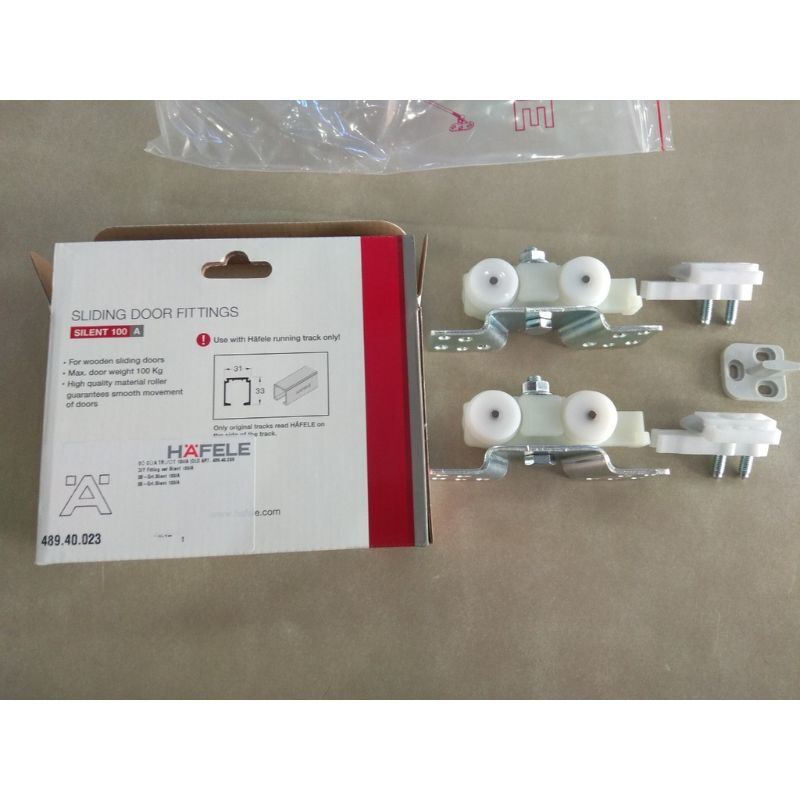 Phụ kiện cửa trượt Hafele 489.40.023 5 Hộp phụ kiện cửa trượt Hafele 489.40.023