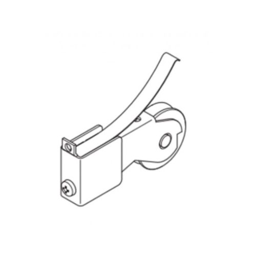 Aluflex 80 bánh xe trượt dưới Hafele 403.50.940 5 Kích thước Aluflex 80 bánh xe trượt dưới Hafele 403.50.940