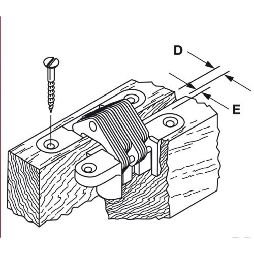 Kích thước Bản Lề Âm Cho Cửa Gỗ Dày Hafele 341.07.545