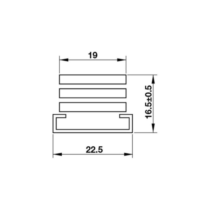 Bản lề chữ A cửa nhôm Hafele 972.05.369 4 Kích thước Bản lề chữ A cửa nhôm Hafele 972.05.369