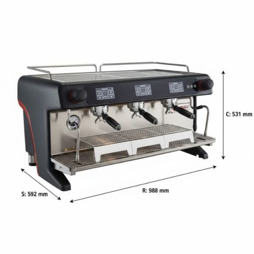 Kích thước Máy pha cà phê Cimbali M40 DT3