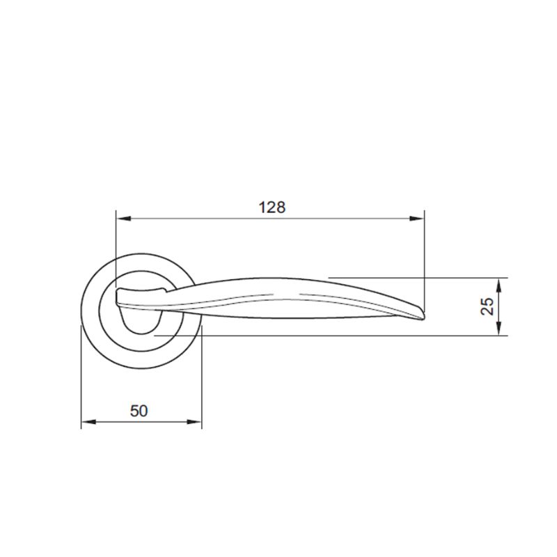 Tay nắm Hafele 901.79.733 4 Kích thước Tay nắm Hafele 901.79.733