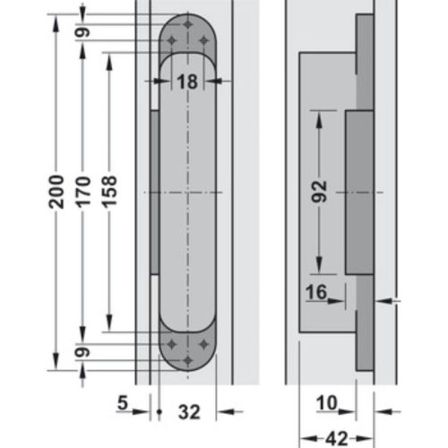 Bản lề âm TE540 3D A8 SSS Hafele 924.17.325 8 Lắp đặt bản lề âm TE540 3D A8 SSS Hafele 924.17.325