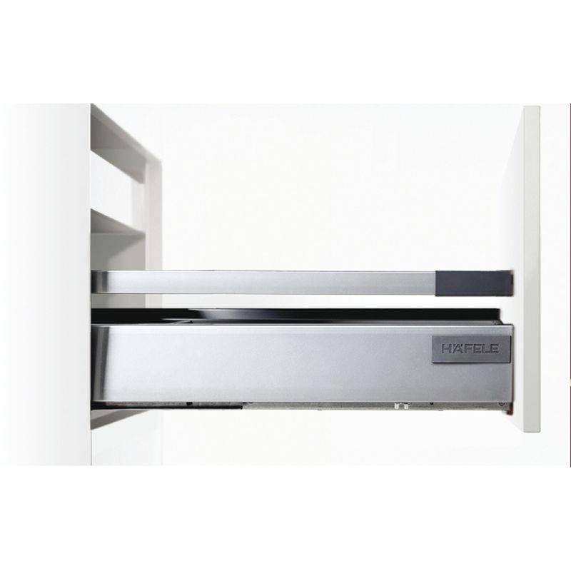 Ray Hộp Alto-S Giảm Chấn H80mm Hafele 552.55.318 3 Ray Hộp Alto-S Giảm Chấn H80mm Hafele 552.55.318