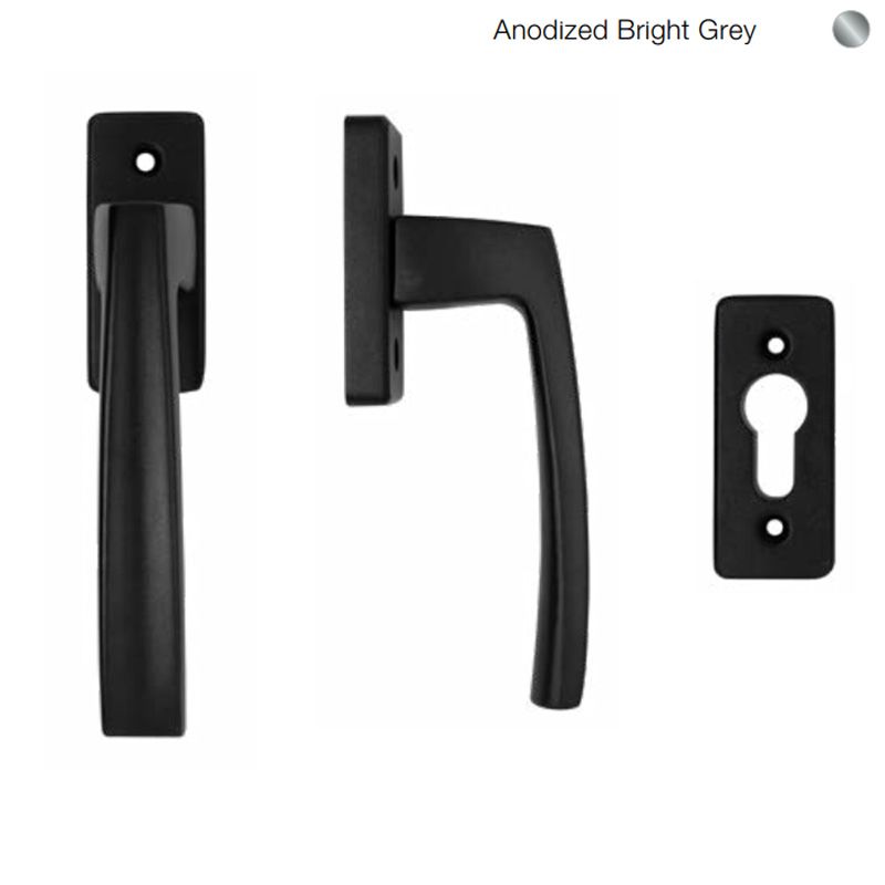 Tay nắm Hafele HL949D 905.99.641 cửa nhôm 3 Tay nắm Hafele HL949D 905.99.641