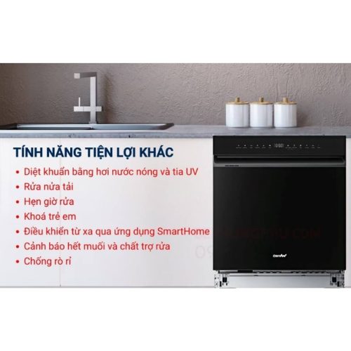 Tính năng máy rửa bát Comfee CDW-14F60TB