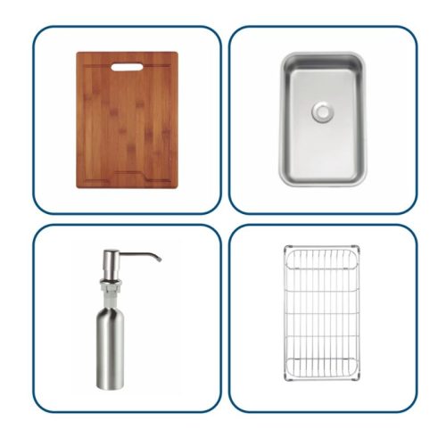 Khay chậu rửa bát Nobinox LIKEN NL725D