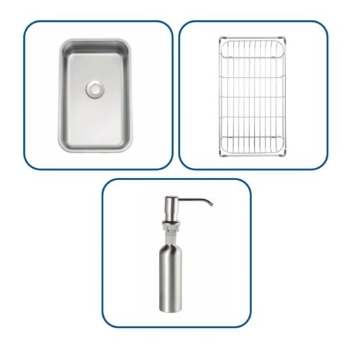 Khay chậu rửa bát Nobinox LUMIA NJ557