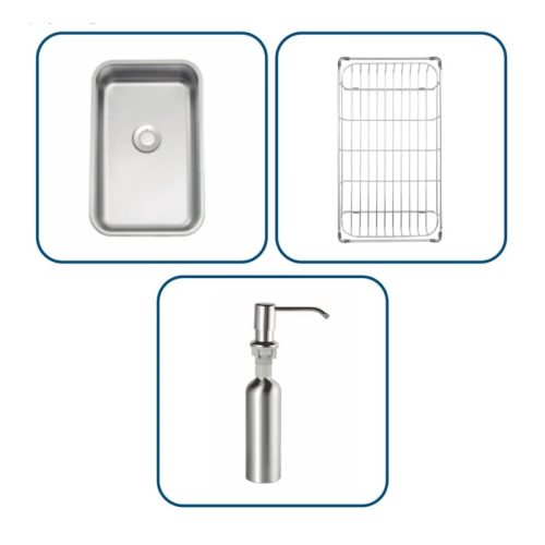 Khay chậu rửa bát Nobinox LUMIA NJ558B