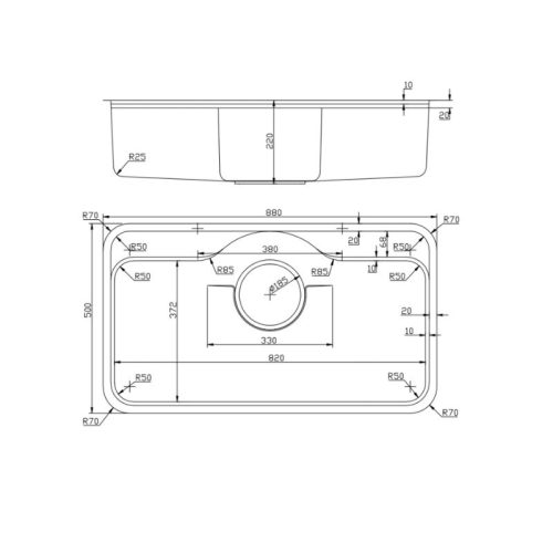 Lắp đặt chậu rửa bát Nobinox ROSA NN995D