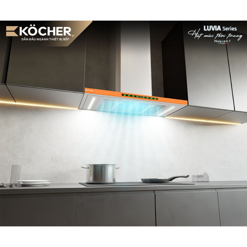 Máy hút mùi Kocher Luvia Premium 70cm 4 Ảnh thực tế máy hút mùi Kocher Luvia Premium 70cm