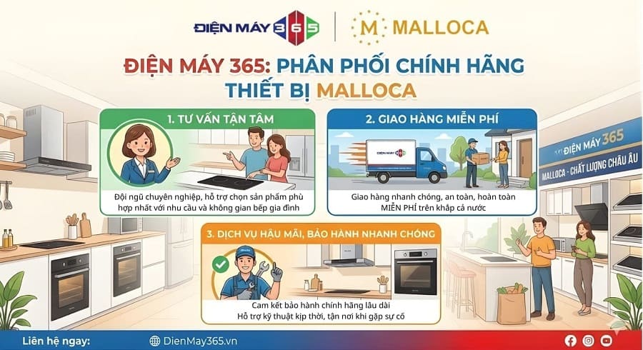điện máy 365 khẳng định vị thế bằng chất lượng và dịch vụ