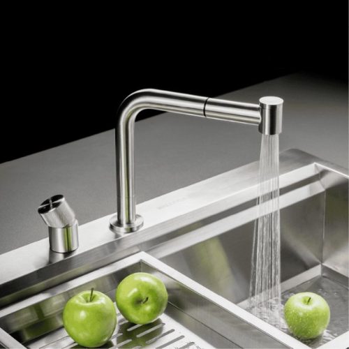 hinh anh voi rua chen malloca luxsteel k068po