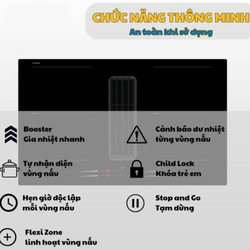 tinh nang bep tu ket hop may hut malloca hih860fz