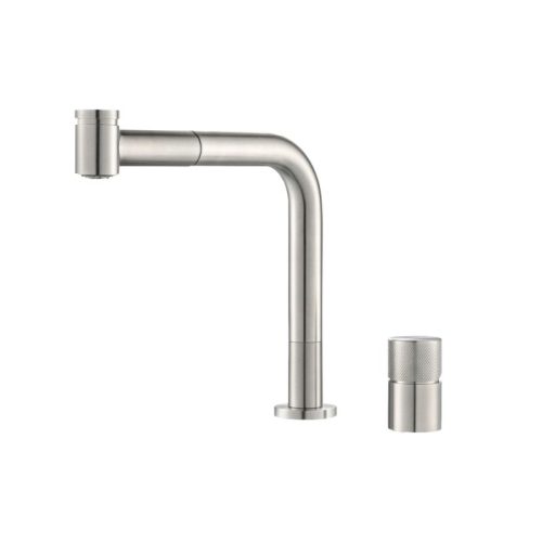 Vòi rửa chén Malloca LuxSteel K068PO