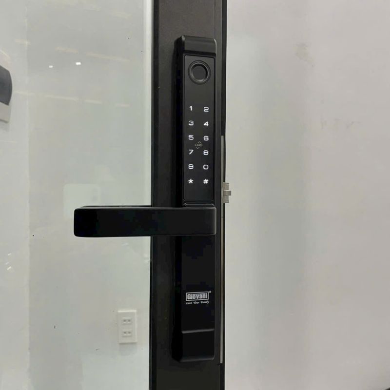 Khóa vân tay cửa nhôm GIOVANI GSL-208B 4 Khóa vân tay cửa nhôm GIOVANI GSL-208B - Ảnh 2