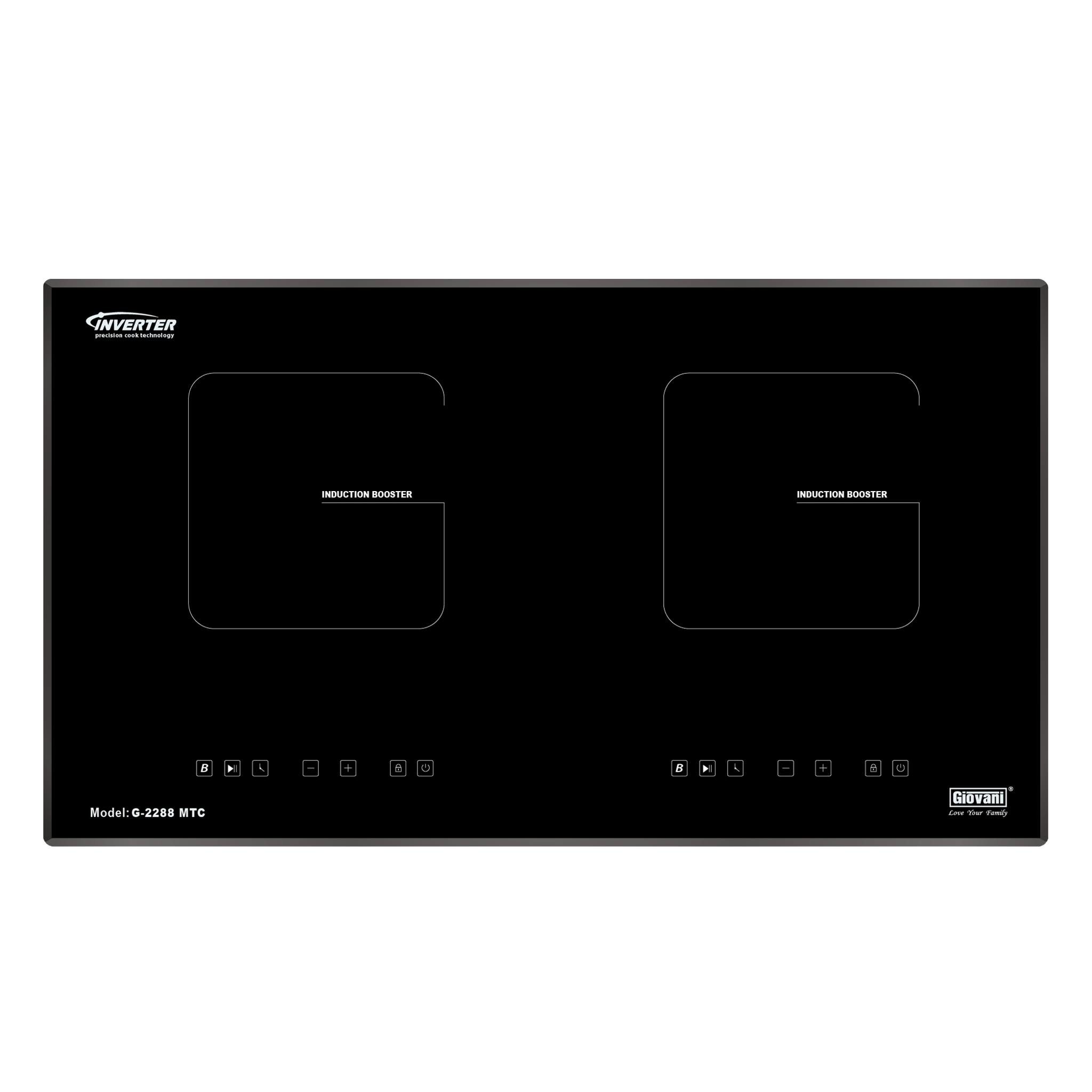 Bếp từ đôi Giovani G-2288 MTC 3 Bếp từ đôi Giovani G-2288 MTC