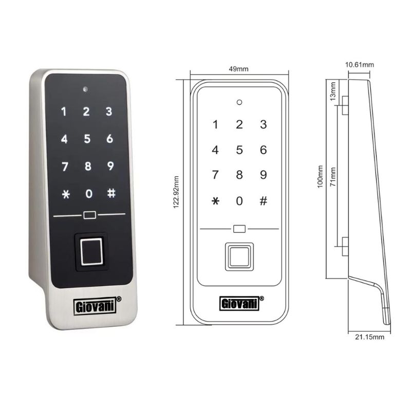 Khóa tủ Locker GIOVANI GSL-A72 3 Khóa tủ Locker GIOVANI GSL-A72
