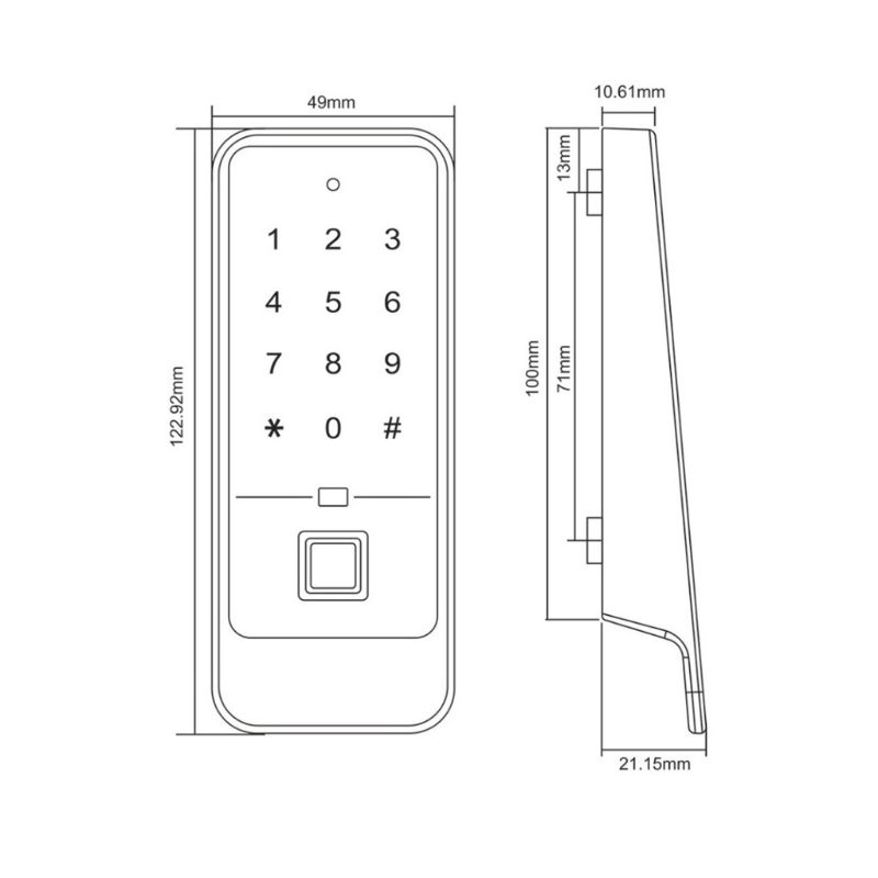 Khóa tủ Locker GIOVANI GSL-A72 4 Khóa tủ Locker GIOVANI GSL-A72 - Ảnh 2