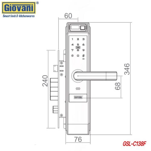 kich thuoc khoa van tay thong minh giovani gsl c138fg