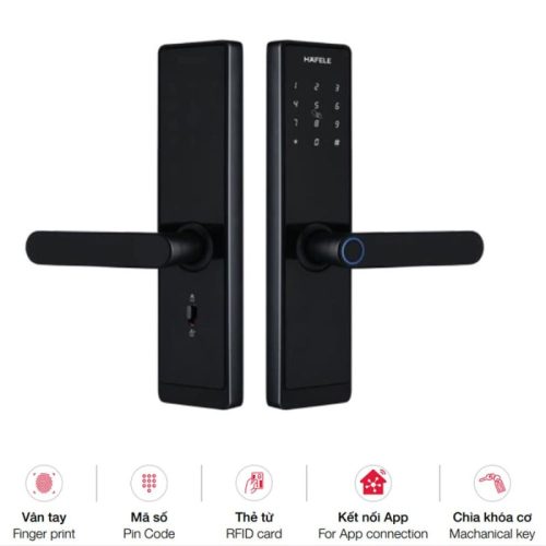 Khóa điện tử Hafele Alpha AL2501B 499.21.232 7 anh khoa dien tu hafele alpha al2501b 499 21 232