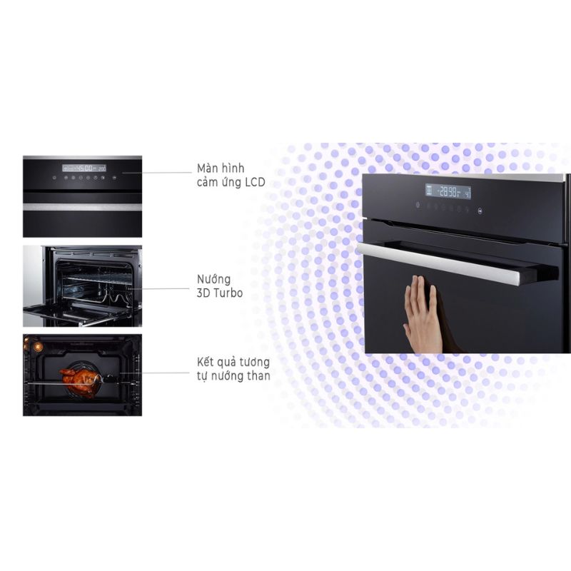 Lò nướng kết hợp hấp âm tủ FRANKE FBD 6200 BX P 4 Lò nướng kết hợp hấp âm tủ FRANKE FBD 6200 BX P - Ảnh 2
