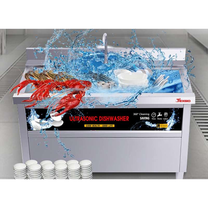 Máy rửa chén công nghiệp Texgio TGU-1500XS 4 Máy rửa chén công nghiệp Texgio TGU-1500XS - Ảnh 2