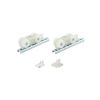 Bộ phụ kiện cửa trượt 250kg Silent 250/B Hafele 489.40.028 2 bo phu kien cua truot 250kg silent 250 b hafele 489 40 028