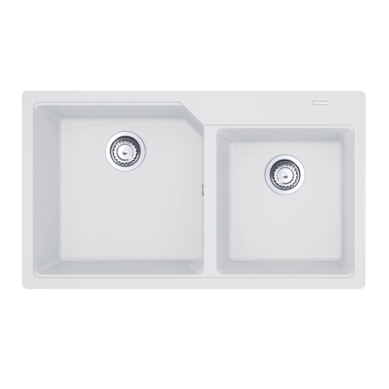 Chậu rửa chén Franke UBG 620-43-34 Polar White 3 Chậu rửa chén Franke UBG 620-43-34 Polar White