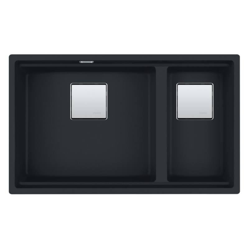 Chậu rửa đá Franke KNG 120 Matt Black 3 Chậu rửa đá Franke KNG 120 Matt Black
