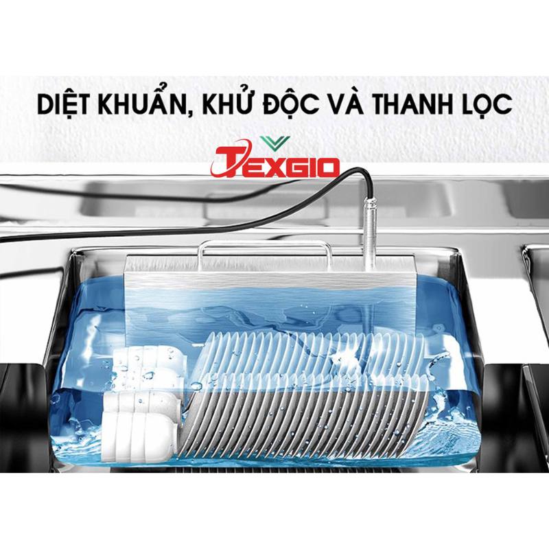 Máy rửa chén công nghiệp Texgio TGU-1200XS 5 Máy rửa chén công nghiệp Texgio TGU-1200XS - Ảnh 3