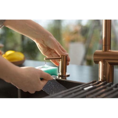 Bình đựng xà phòng âm bàn Franke Atlas Neo Copper 8 hinh anh binh dung xa phong am ban franke atlas neo copper