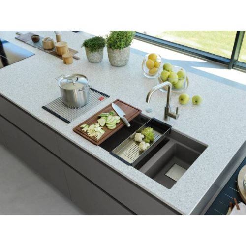 Chậu rửa đá Franke KNG 120 Stone Grey 8 hinh anh chau rua da franke kng 120 stone grey