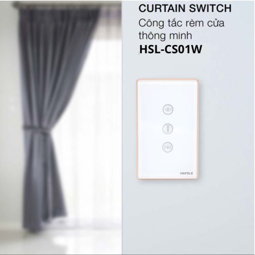 Công tắc rèm cửa thông minh HSL-CS01W Hafele 820.71.009 6 hinh anh cong tac rem cua thong minh hsl cs01w hafele 820 71 009