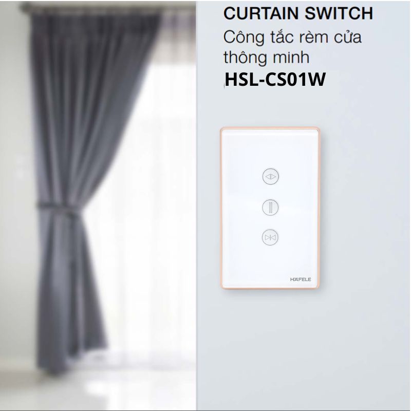 Công tắc rèm cửa thông minh HSL-CS01W Hafele 820.71.009 4 Công tắc rèm cửa thông minh HSL-CS01W Hafele 820.71.009 - Ảnh 2