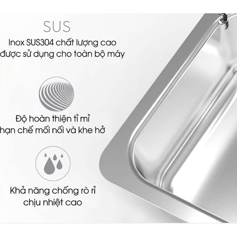 Máy rửa chén công nghiệp Texgio TGU-1500XD 6 Máy rửa chén công nghiệp Texgio TGU-1500XD - Ảnh 4