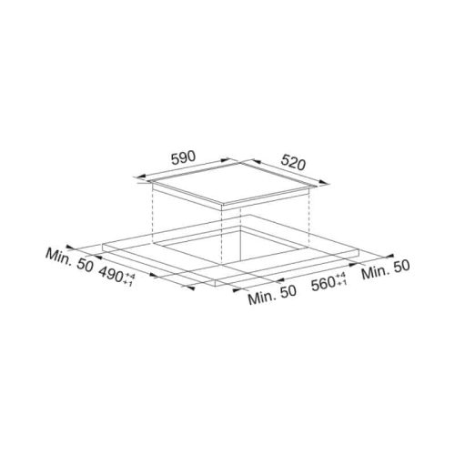 Bếp điện âm Franke FHT571 603C T 108.0258.438 5 kich thuoc bep dien am franke fht571 603c t 108 0258 438