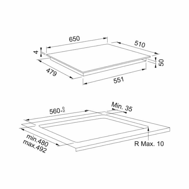Bếp từ âm Franke FSM 654 I BK 108.0606.107 4 Bếp từ âm Franke FSM 654 I BK 108.0606.107 - Ảnh 2
