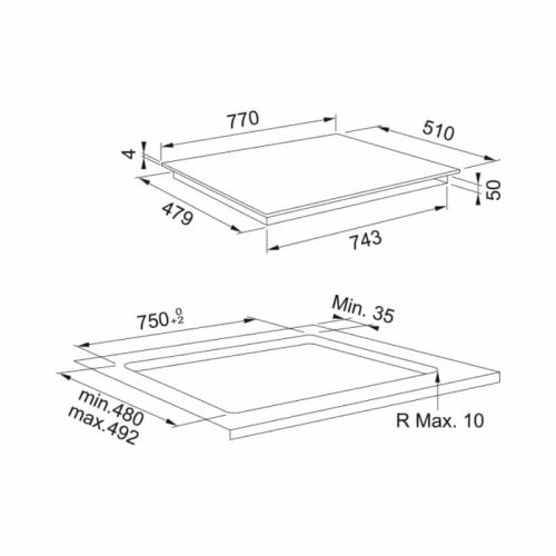 Bếp từ âm Franke FSM 804 I B BK 108.0606.110 9 kich thuoc bep tu am franke fsm 804 i b bk 108 0606 110