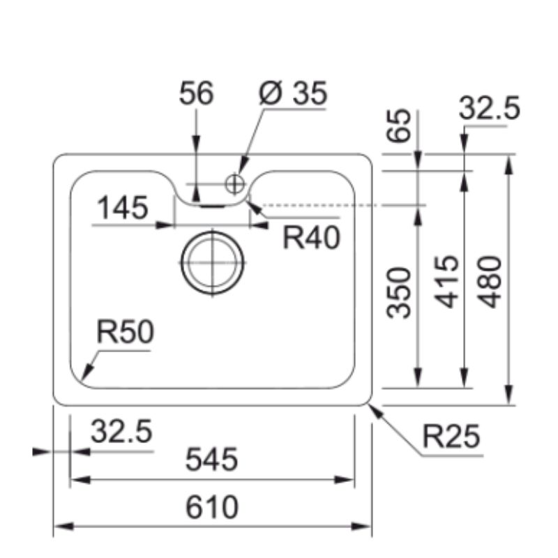 Chậu rửa bát Franke BCX 110-55 TL 122.0469.279 4 Chậu rửa bát Franke BCX 110-55 TL 122.0469.279 - Ảnh 2