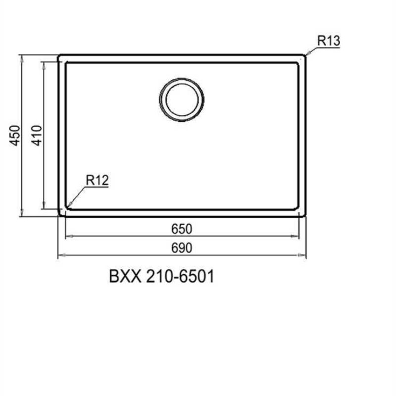 Chậu rửa bát Franke BOX 210-65 127.0433.024 4 Chậu rửa bát Franke BOX 210-65 127.0433.024 - Ảnh 2