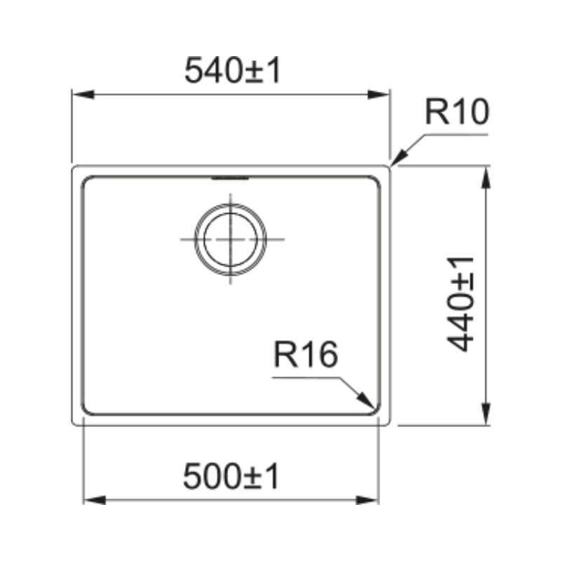Chậu rửa bát Franke FEX 210-40 127.0588.125 5 Chậu rửa bát Franke FEX 210-40 127.0588.125 - Ảnh 3