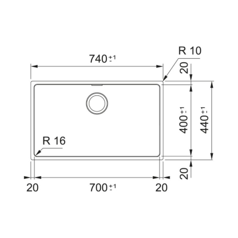 Chậu rửa bát Franke FEX 210-70 127.0702.618 5 Chậu rửa bát Franke FEX 210-70 127.0702.618 - Ảnh 3