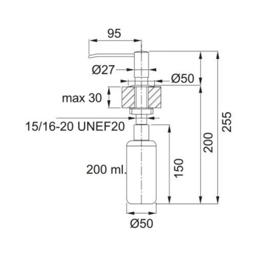 Chậu rửa bát Franke SD320 5 kich thuoc chau rua bat franke sd320