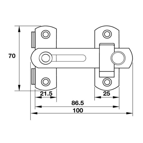 kich thuoc chot an toan 75x50mm hafele diy 489 71 680