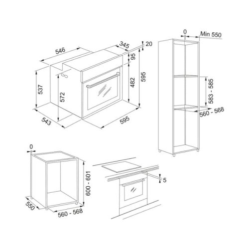 Lò nướng âm tủ FRANKE MYTHOS FMY 98 P XS 116.0606.101 9 kich thuoc lo nuong am tu franke mythos fmy 98 p xs 116 0606 101